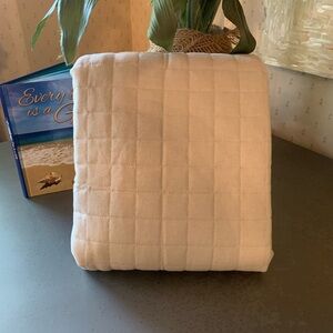 Ann Gish, 1 EURO SHAM, NEW NEVER USED, Luxury Linens. 55 Linen, 45 Cotton.